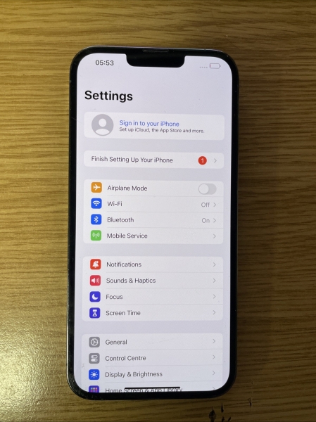 BESCHÄDIGTES APPLE iPHONE 13 PRO MAX 256GB SMARTPHONE MLLE3B/A A2643 W33 DC16