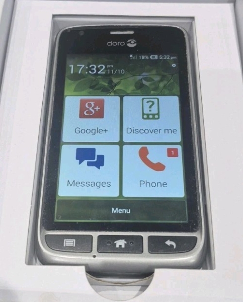 Doro Liberto 820 Mini Android Handy Smartphone großes Display – funktionstüchtig