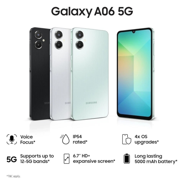 Samsung Galaxy A06 5G Handy NEU Handy 128GB Dual Sim entsperrt simfree Mobilteil