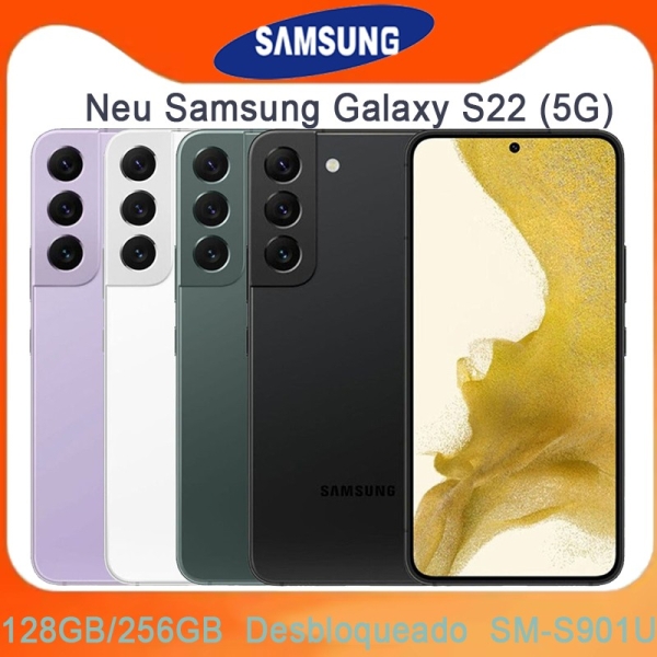 Neu Samsung Galaxy S22 (5G) 128GB/256GB Smartphone Handys Ohne Vertrag SimFree