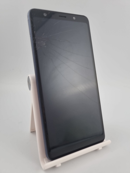 Samsung Galaxy A7 2018 schwarz 64GB 6,0″ Android Smartphone gesprungen defekt #D