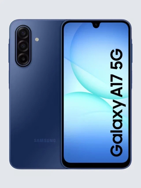 Samsung Galaxy A17 5G 128GB 6GB entsperrt Android Smartphone blau brandneu