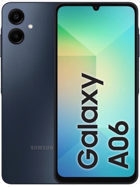 Samsung Galaxy A06 128GB, 4G, Dual SIM Schwarz. Nagelneu Versiegelt Verpackt
