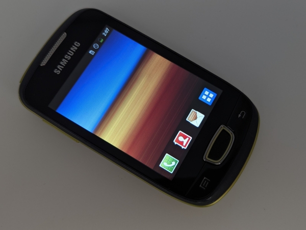Samsung Galaxy mini 160MB Lime Green Android Smartphone GT-S5570