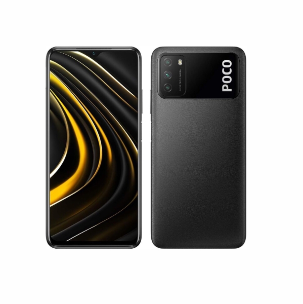 Xiaomi Poco M3 Smartphone 64GB schwarz Dual SIM 4GB RAM 4G LTE entsperrt Handy