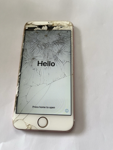 Apple iPhone 6s – 32GB – Roségold (Entsperrt) A1688 (CDMA + GSM) Display geplatzt