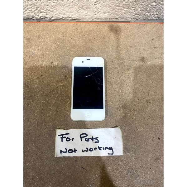 Apple iPhone 4S A1387 Smartphone weiß 3,5″ IPS LCD 8MP (512MB+8GB) – für Ersatzteile