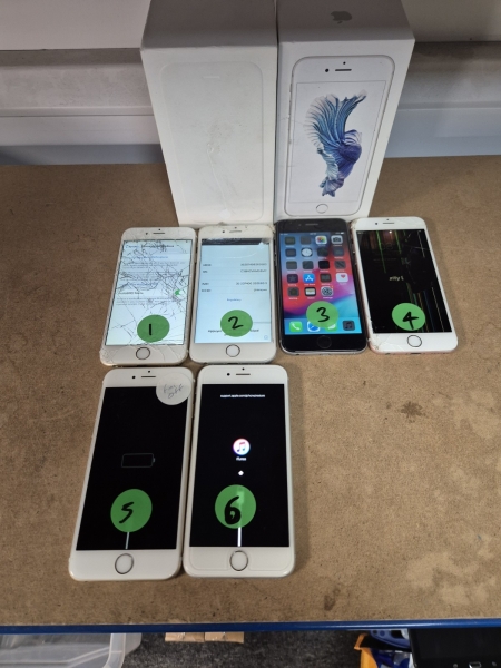Apple iPhones 6/6S 128GB Ersatzteile oder Reparatur Restposten schneller Versand