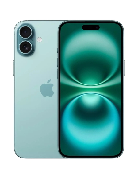Apple iPhone 16 128GB 5G SIM-frei Smartphone entsperrt Dual-SIM – türkis 100% Batt