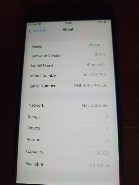 Apple iPhone 6 silber 16GB 1GB RAM 4,7″ IOS Touchscreen Smartphone
