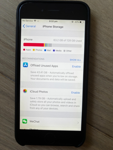 iPhone 6s 128GB Space Grau Entsperrt in sehr gutem Zustand