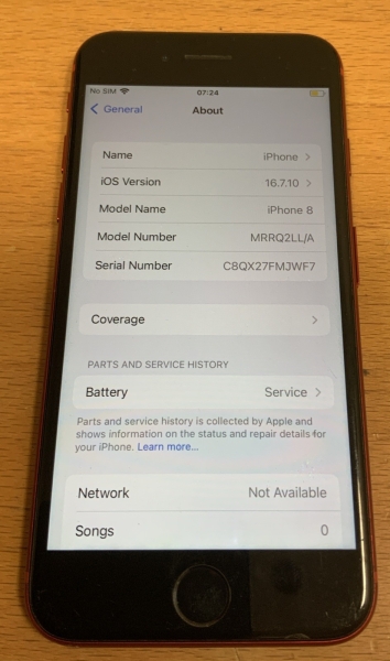 Apple iPhone 8 64GB Rot Entsperrt