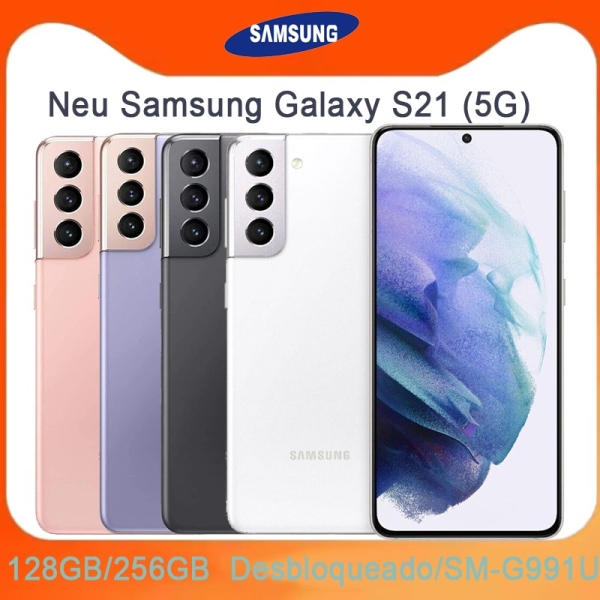 Neu Samsung Galaxy S21 (5G) – 256GB/128GB Smartphone Handys Ohne Vertrag SimFree