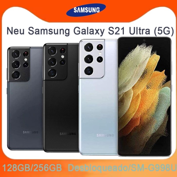 Samsung Galaxy S21 Ultra 5G 128GB/256GB SimFree Smartphone Handys Ohne Vertrag