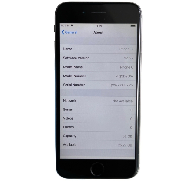 Apple iPhone 6 32GB spacegrau entsperrt 4G Smartphone – sehr guter Zustand