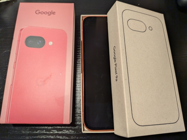 Google Pixel 9a 8GB RAM, 128GB Speicher, Peony Pink, entsperrt Smartphone NEU