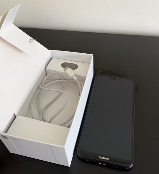 Huawei P20 lite – 64GB Schwarz Entsperrt Top Zustand & OVP