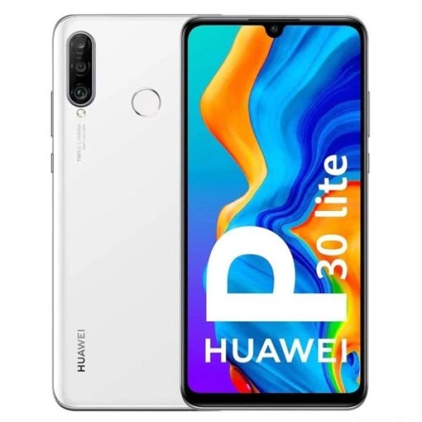 Smartphone Huawei P30 Lite 4/128GB 6.15″ LTE MAR-LX1 Weiß | Zustand: TOP