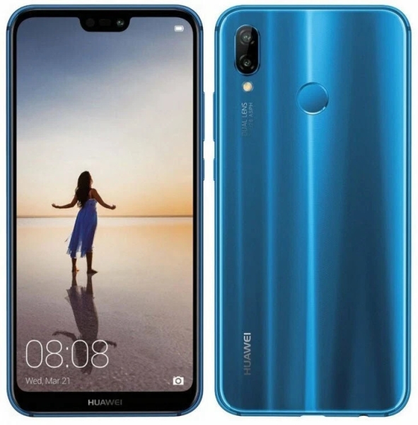 Huawei P20 Lite 64GB/4GB 16MP 4G LTE blau entsperrt Smartphone Beschreibung lesen