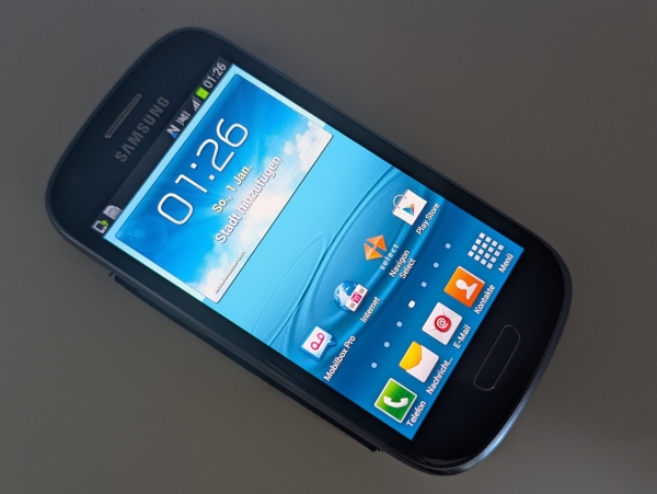 Samsung Galaxy S3 mini 8GB Saphhire Black Schwarz Android Smartphone GT-I8190 💥