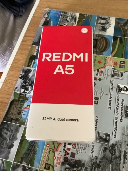 Xiaomi Redmi A5 Dual Kamera Smartphone, neu und versiegelt