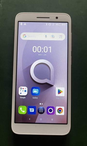 Alcatel 1 2018 5033X weiß 8GB 1GB RAM entsperrt Android Smartphone