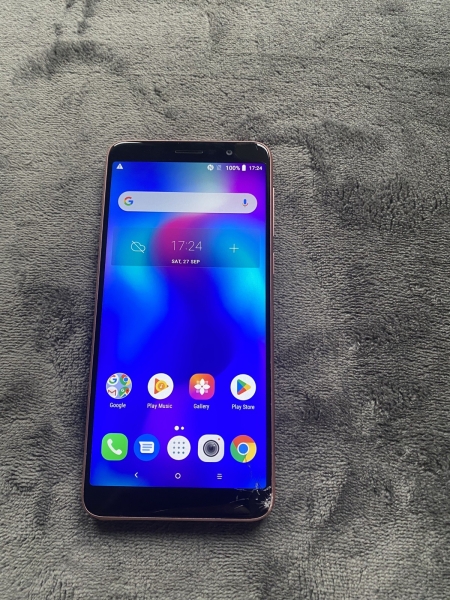 Alcatel 1x 2019 5008Y 16GB entsperrt pink Android Smartphone gesprungen