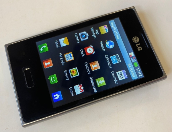 LG Optimus L3 E400 Smartphone Handy ENTSPERRT Android kompakt schwarz