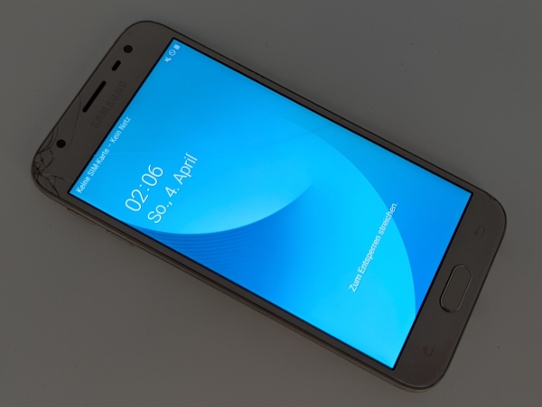 Samsung Galaxy J3 2017 16GB Gold DualSim Android Smartphone LTE J330FN💥