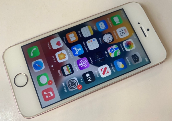 Apple iPhone SE A1723 Smartphone entsperrt weiß & silber 32GB