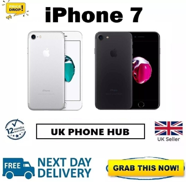 Neu iPhone 7 32GB 128GB entsperrt Smartphone makelloser Zustand mit Box