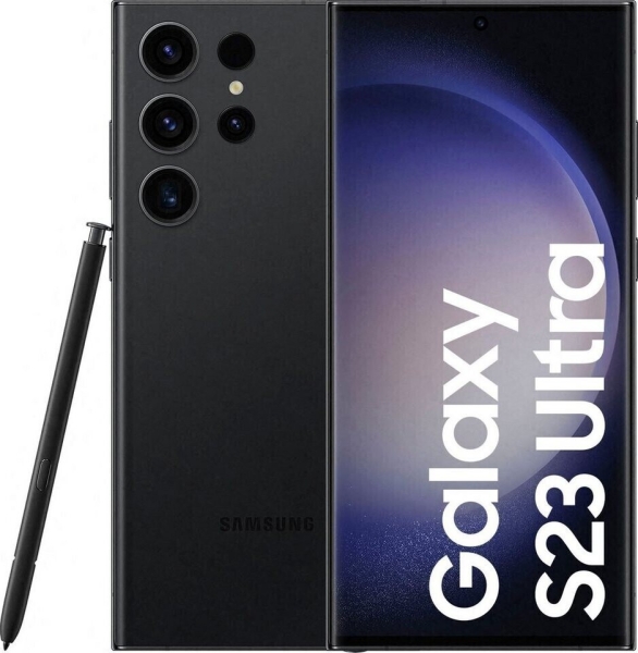 Samsung Galaxy S23 Ultra Smartphone 512GB Schwarz Phantom Black – Gut