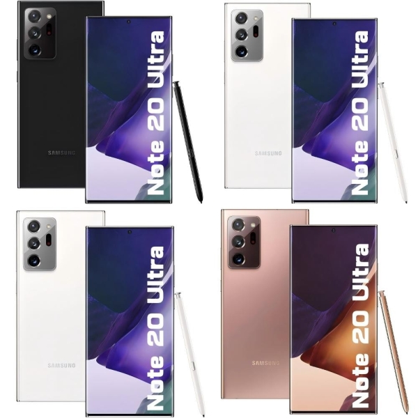 SAMSUNG Galaxy Note 20 Ultra (5G) Smartphone – 12+128GB – Ohne Vertrag – Neu