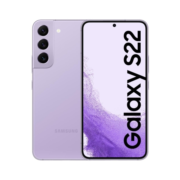 Samsung Galaxy S22 Dual-SIM Smartphone 256GB Violett Bora Purple – Hervorragend