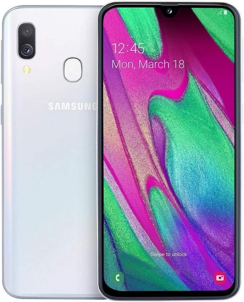 Samsung Galaxy A40 Smartphone 5.9 Zoll 64GB Dual SIM White „gut“