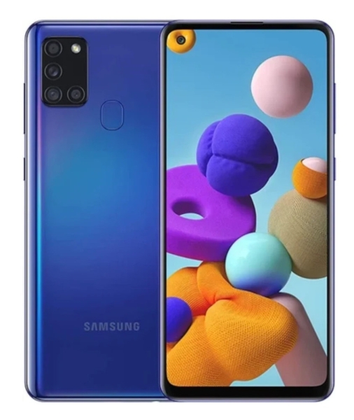 Samsung Galaxy A21S (2020) 32GB entsperrt Smartphone blau – UK-Modell – GUT B+