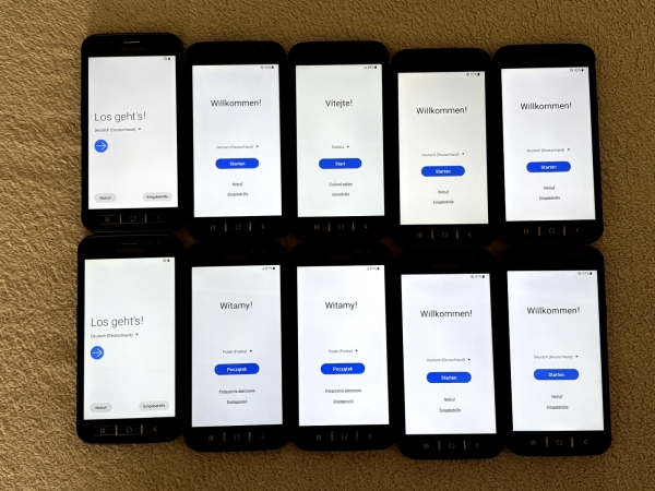 10 x Samsung Galaxy XCover 4s Handy Smartphone Handy