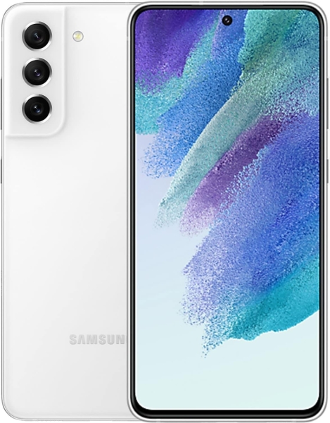 Samsung Galaxy S21 FE 5G 128GB 6GB entsperrt Android Smartphone weiß