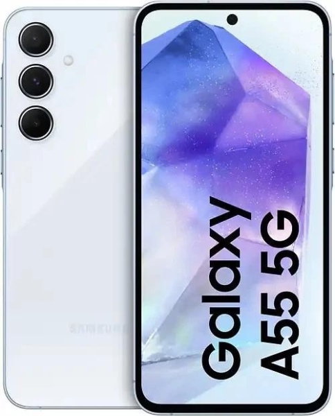 Samsung Galaxy A55 5G Blau 128 GB Smartphone Ohne Simlock Refurbished Wie Neu