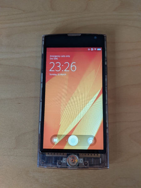 LG Fx0 Transparent Limited Edition Gold Firefox Smartphone – Sehr Selten.