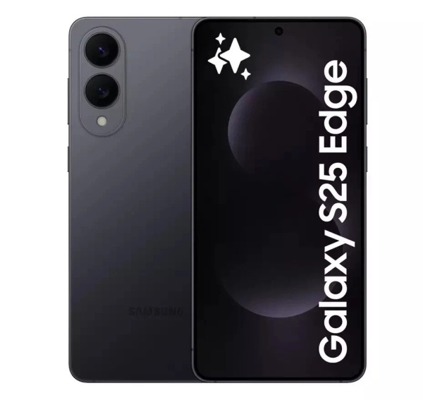 Samsung Galaxy S25 Edge Titanium Black 6,7″ 256GB 5G entsperrt neu versiegelt