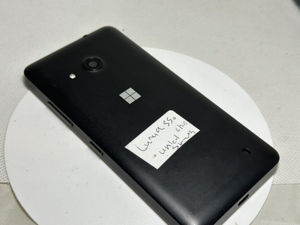 Nokia Lumia 550 schwarz (entsperrt) Smartphone defekt unvollständig