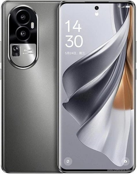 Neu Oppo Reno 10 256/8GB silbergrau Dual-SIM entsperrt SIM-frei Smartphone