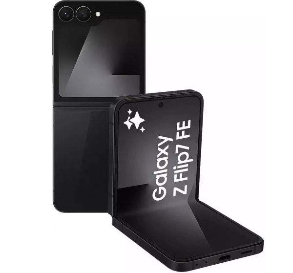 NEU Samsung Galaxy Z Flip7 FE 6,7″ Smartphone 128GB SIM-frei entsperrt – schwarz
