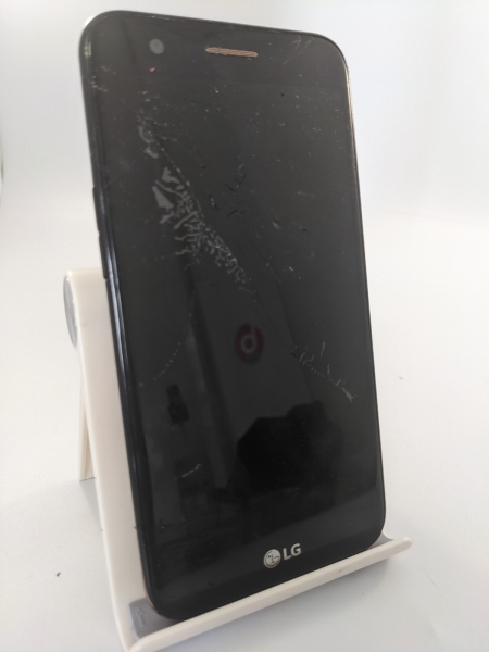 LG K10 2017 entsperrt schwarz 16GB 5,3″ Android Smartphone gesprungen unvollständig
