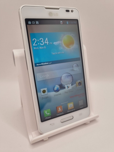 LG Optimus F6 weiß entsperrt 4GB 4,5″ 5MP Android Smartphone