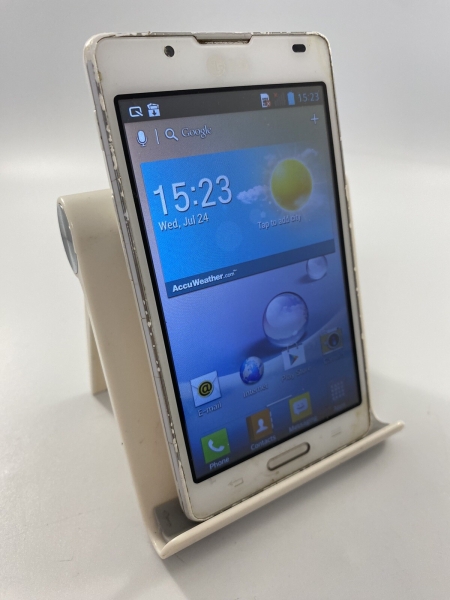 LG Optimus L7 II P710 weiß entsperrt 4GB 4,5″ Android Smartphone verfärbt