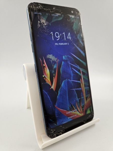LG K40 blau entsperrt 32GB 5,7″ 2GB RAM Android Smartphone gesprungen