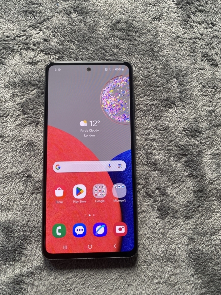 Samsung Galaxy A52S 5G 4GB RAM 128GB schwarz entsperrt Smartphone
