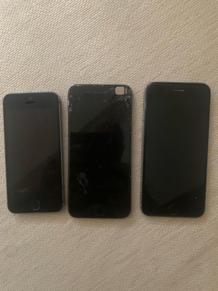 Apple iPhone 6 -5 16GB – Spacegrau (Restposten für Teile oder Reparatur)